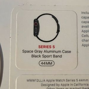 Apple Watch Series 5, GPS/LTE 44mm